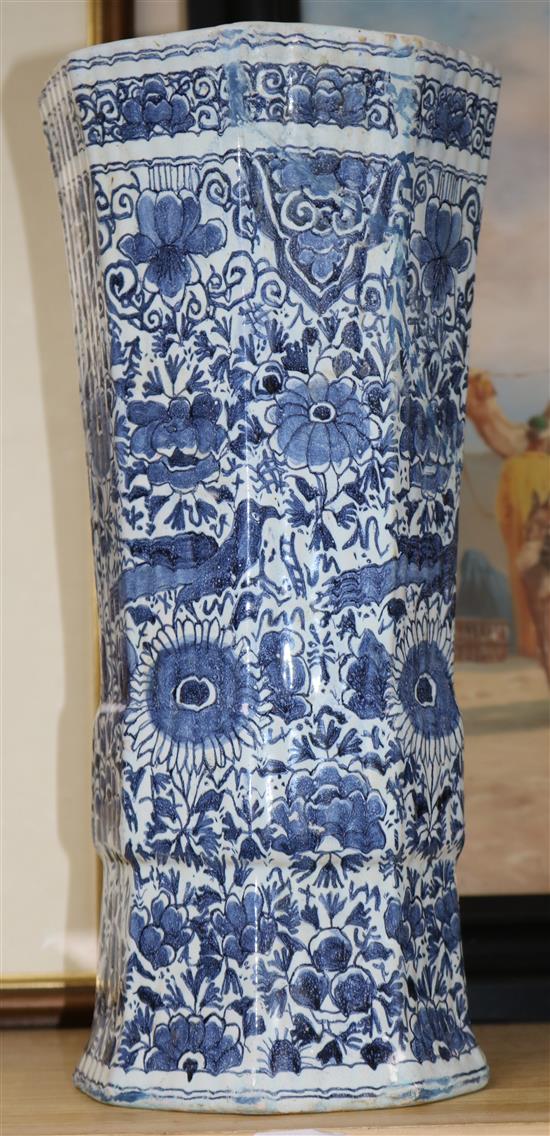 A Delft vase